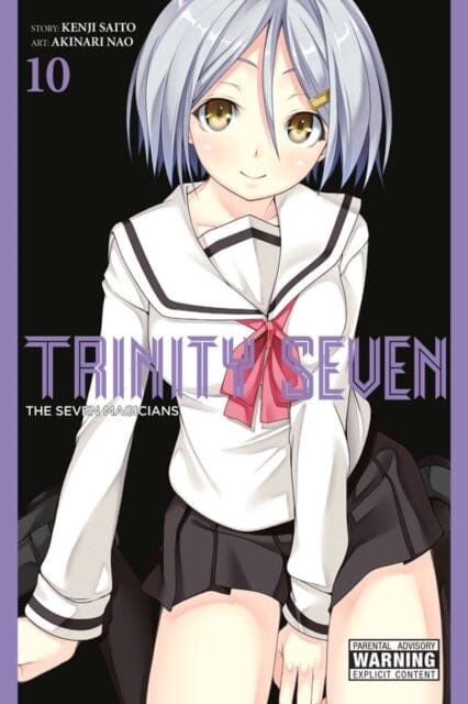 Trinity Seven, Vol. 10 : The Seven Magicians by Kenji Saitou Extended Range Little, Brown & Company