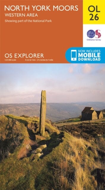 North York Moors - Western Area by Ordnance Survey Extended Range Ordnance Survey