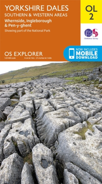Yorkshire Dales South & Western by Ordnance Survey Extended Range Ordnance Survey