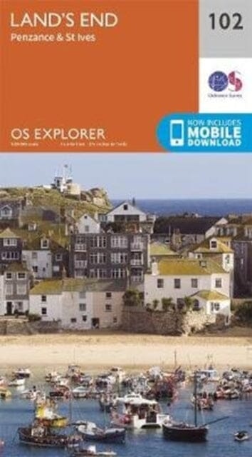 Land's End: Penzance & St Ives Extended Range Ordnance Survey