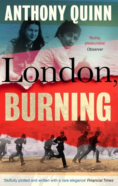London, Burning by Anthony Quinn Extended Range Little Brown Book Group