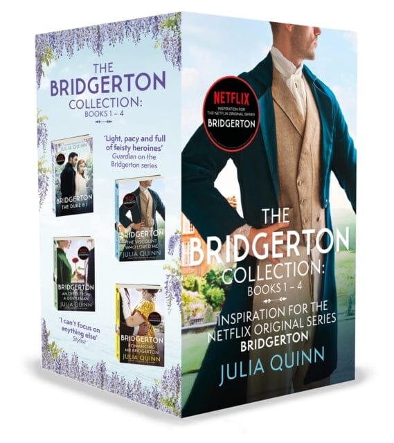 The Bridgerton Collection: Books 1 - 4 by Julia Quinn Extended Range Little Brown Book Group