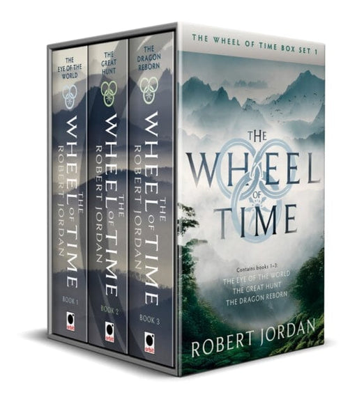 The Wheel of Time Box Set 1 : Books 1-3 (The Eye of the World, The Great Hunt, The Dragon Reborn) by Robert Jordan Extended Range Little, Brown Book Group