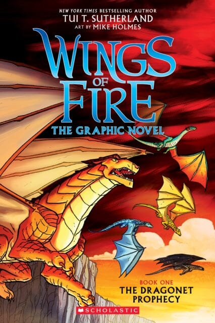 The Dragonet Prophecy (Wings of Fire Graphic Novel #1) by Tui T. Sutherland Extended Range Scholastic US