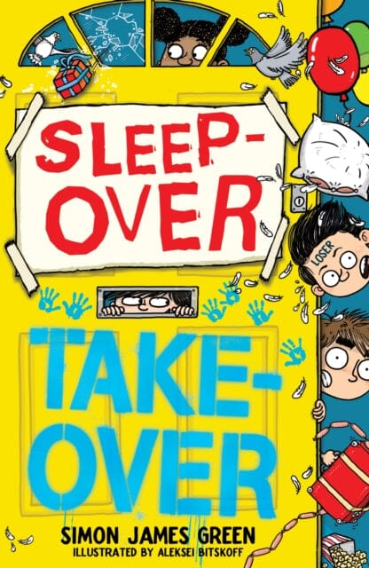 Sleepover Takeover by Simon James Green Extended Range Scholastic