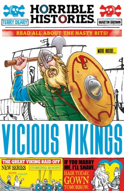 Vicious Vikings by Terry Deary Extended Range Scholastic