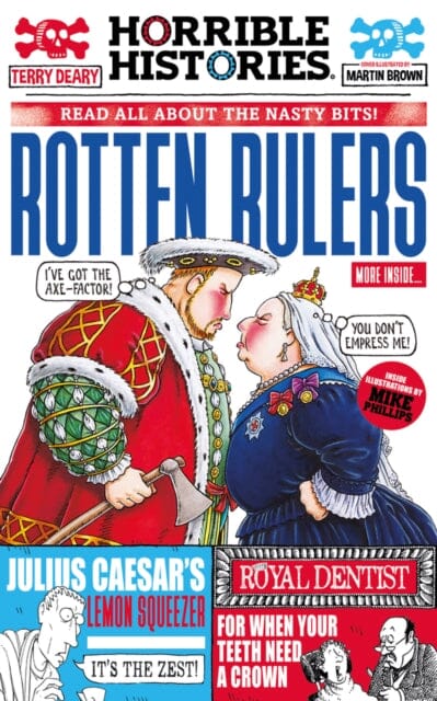 Rotten Rulers by Terry Deary Extended Range Scholastic