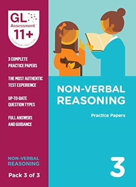 11+ Practice Papers Non-Verbal Reasoning Pack 3 (Multiple Choice) Popular Titles GL Assessment