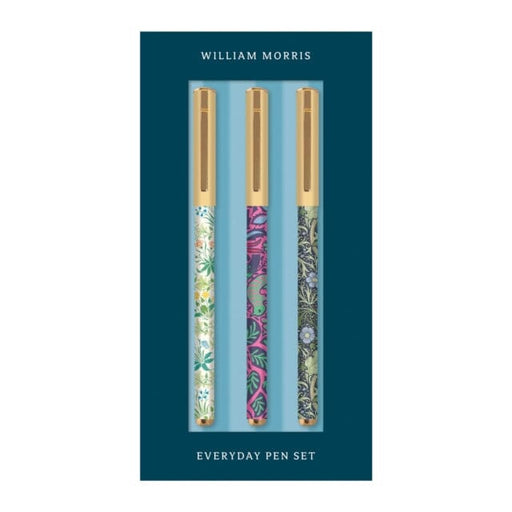 William Morris Everyday Pen Set by Galison Extended Range Galison