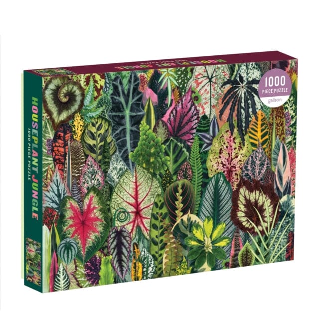Houseplant Jungle 1000 Piece Puzzle by Galison Extended Range Galison
