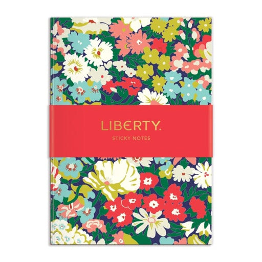 Liberty Floral Sticky Notes Hard Cover Book by Galison Extended Range Galison