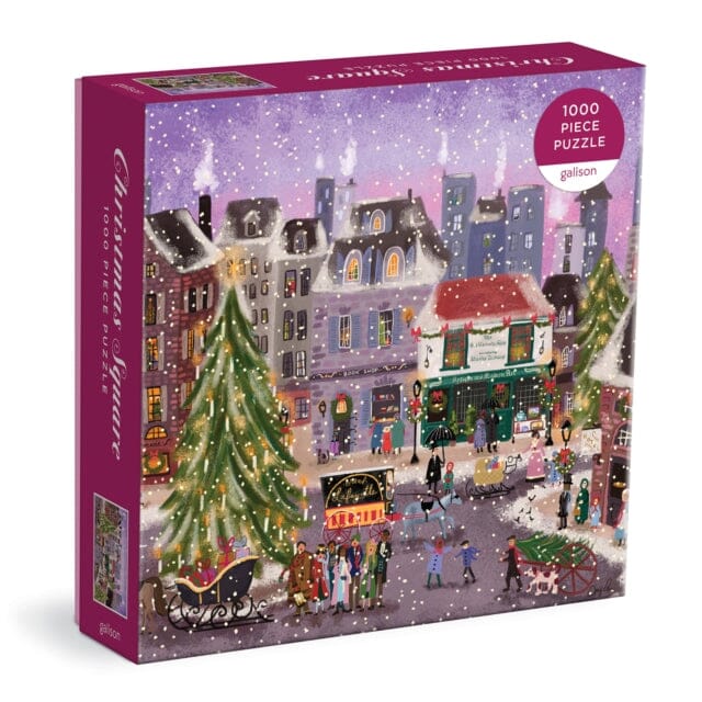 Joy Laforme Christmas Square 1000 Piece Puzzle in Square Box Extended Range Galison