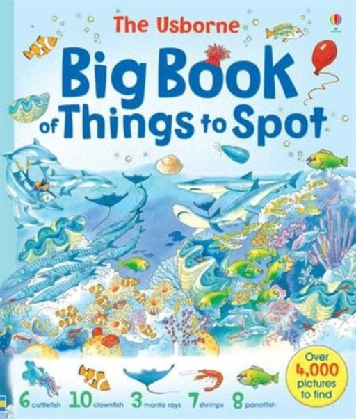 Big Book of Things to Spot by Fiona Watt Extended Range Usborne Publishing Ltd
