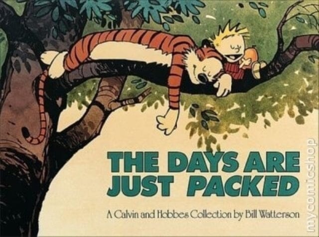 The Days Are Just Packed : Calvin & Hobbes Series: Book Twelve by Bill Watterson Extended Range Little, Brown Book Group