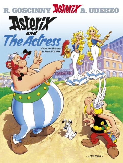 Asterix: Asterix and The Actress : Album 31 by Albert Uderzo Extended Range Little, Brown Book Group