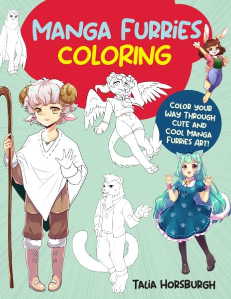 Draw & Color Anime Kit by Editors of Chartwell Books