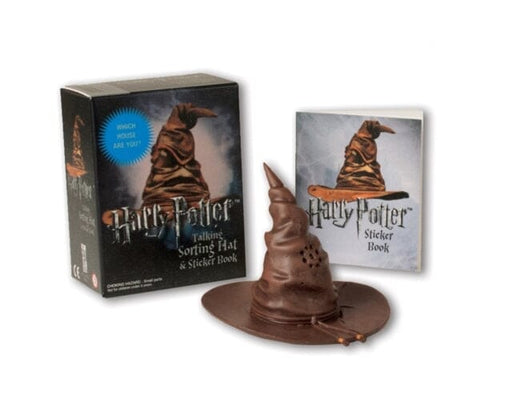 Harry Potter Talking Sorting Hat and Sticker Book: Which House Are You? by Running Press Extended Range Running Press