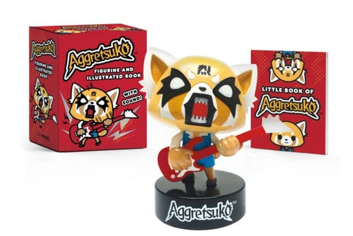 Aggretsuko Figurine and Illustrated Book : With Sound! by Sanrio Sanrio Extended Range Running Press