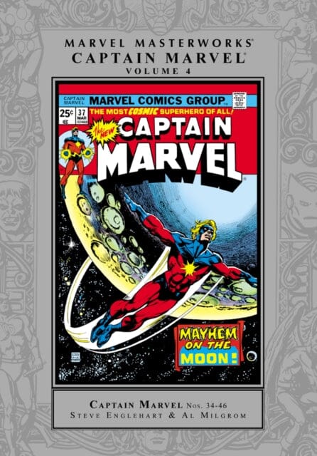 Marvel Masterworks: Captain Marvel Vol. 4 by Marvel Comics Extended Range Marvel Comics