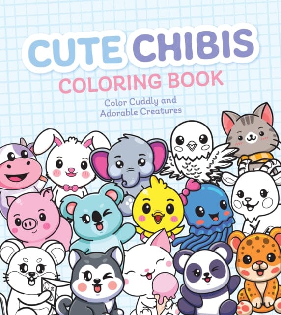 Cute Chibis Coloring Book by Editors of Chartwell Books Extended Range Book Sales Inc