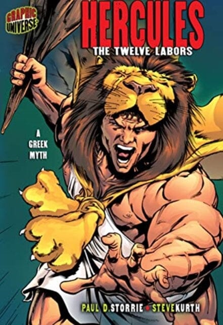 Hercules The Twelve Labors (A Greek Myth) by Storrie Paul D. Extended Range Lerner Publishing Group