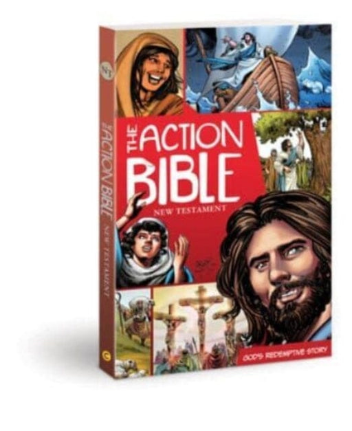 The Action Bible New Testament : God's Redemptive Story by Sergio Cariello Extended Range David C Cook Publishing Company