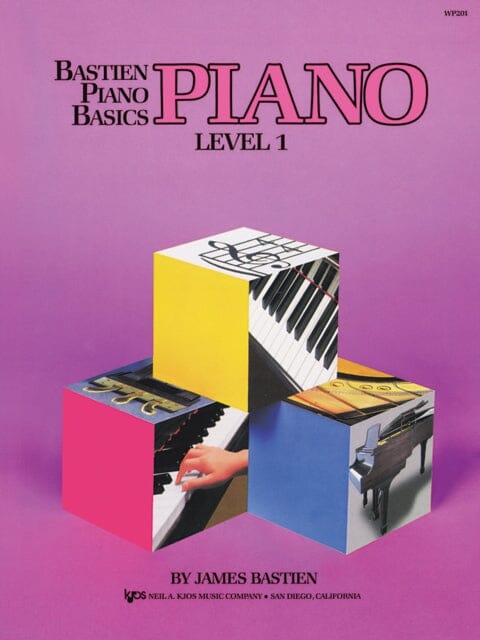 Bastien Piano Basics: Piano Level 1 by James Bastien Extended Range Kjos (Neil A.) Music Co U.S.