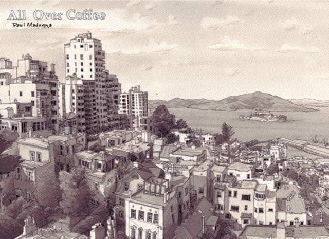 All Over Coffee by Paul Madonna Extended Range City Lights Books