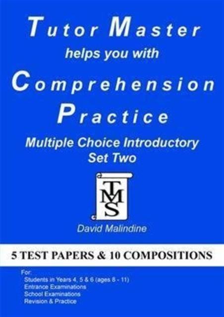 Tutor Master Helps You with Comprehension Practice - Multiple Choice Introductory Set Two Popular Titles Tutor Master Services