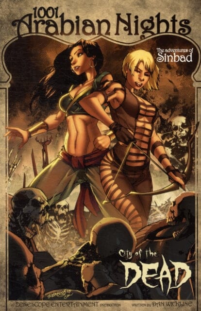 1001 Arabian Nights: The Adventures of Sinbad Volume 2 by Dan Wickline Extended Range Zenescope Entertainment