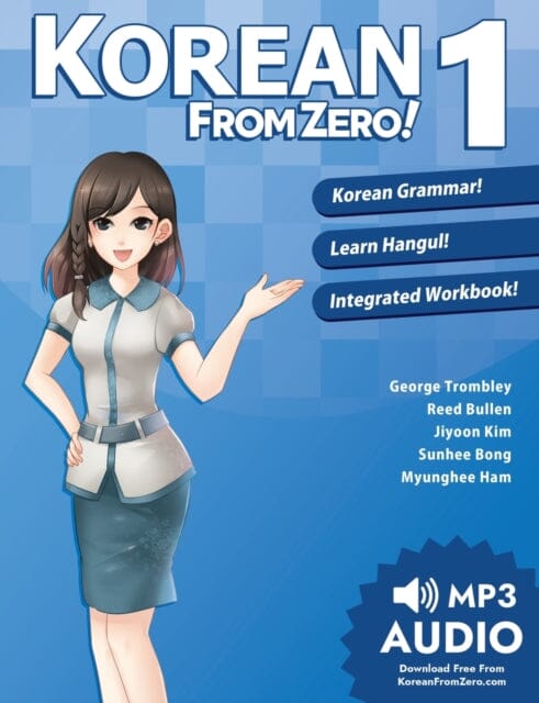Korean from Zero!: Proven Methods to Learn Korean 1 by George Trombley Extended Range Learn From Zero
