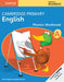 Cambridge Primary English Phonics Workbook A Popular Titles Cambridge University Press