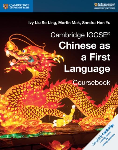 Cambridge IGCSE (R) Chinese as a First Language Coursebook Popular Titles Cambridge University Press