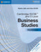Cambridge IGCSE (TM) and O Level Business Studies Workbook Popular Titles Cambridge University Press