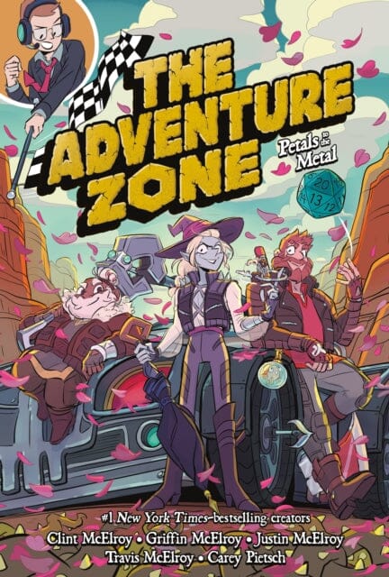 The Adventure Zone: Petals to the Metal by Clint McElroy Extended Range Roaring Brook Press