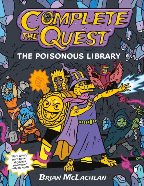 Complete the Quest: The Poisonous Library by Brian McLachlan Extended Range St Martin's Press