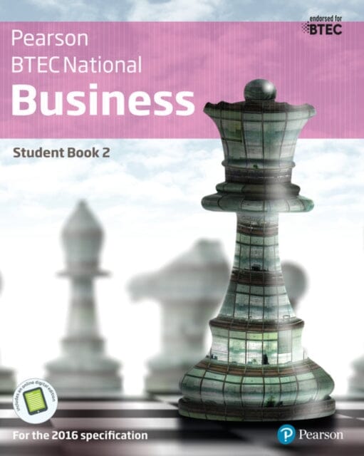 BTEC Nationals Business Student Book 2 + Activebook: For the 2016 specifications by Catherine Richards Extended Range Pearson Education Limited