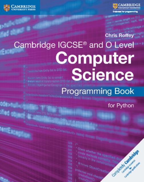 Cambridge IGCSE (R) and O Level Computer Science Programming Book for Python Popular Titles Cambridge University Press