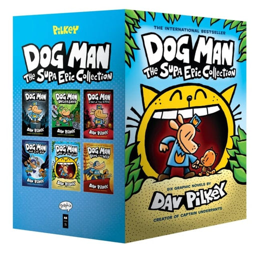 Dog Man 1-6: The Supa Epic Collection: From the Creator of Captain Underpants by Dav Pilkey Extended Range Scholastic US