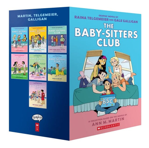 Babysitters Club Graphix #1-7 Box Set by Ann M. Martin Extended Range Scholastic US