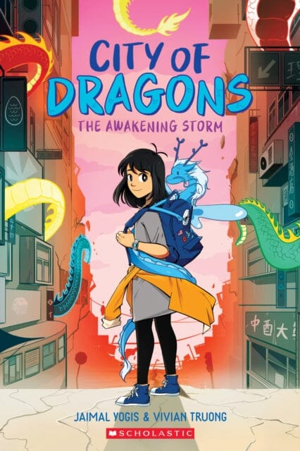 The Awakening Storm: A Graphic Novel (City of Drag ons #1) by Jaimal Yogis Extended Range Scholastic US