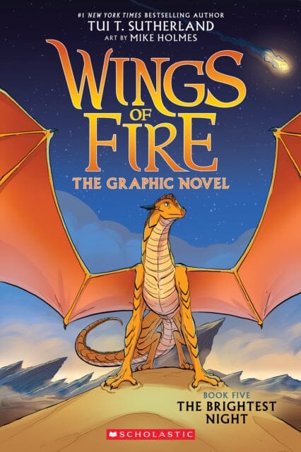 The Brightest Night (Wings of Fire Graphic Novel 5 ) by Tui T. Sutherland Extended Range Scholastic US