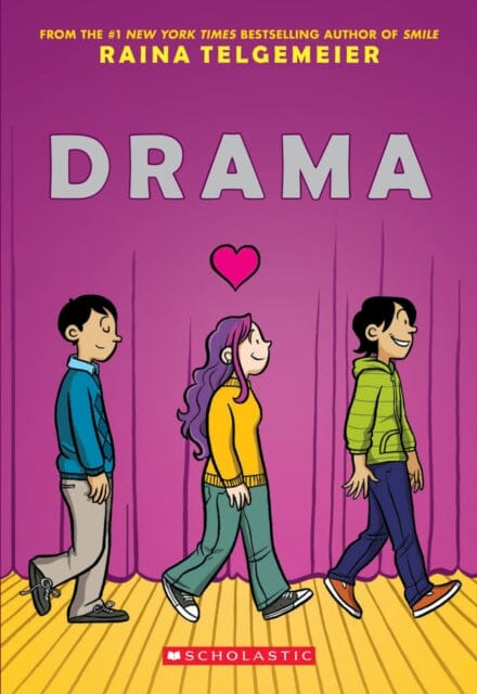 Drama by Raina Telgemeier Extended Range Scholastic US