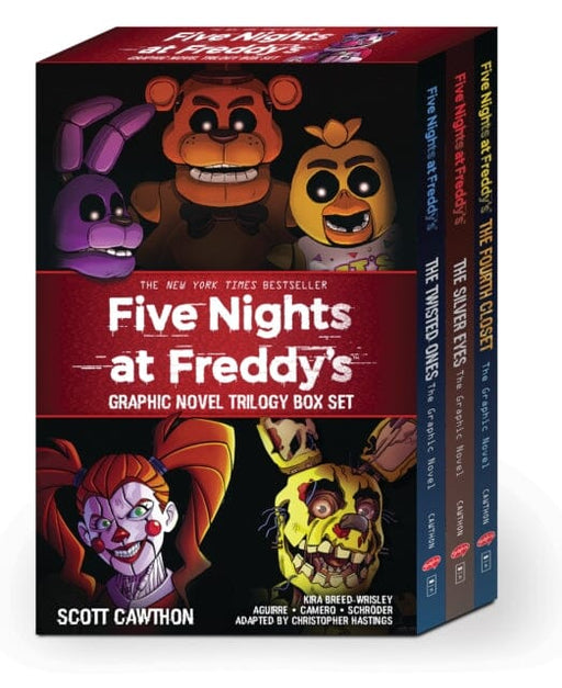 Five Nights at Freddy's Graphic Novel Trilogy Box Set by Scott Cawthon Extended Range Scholastic US