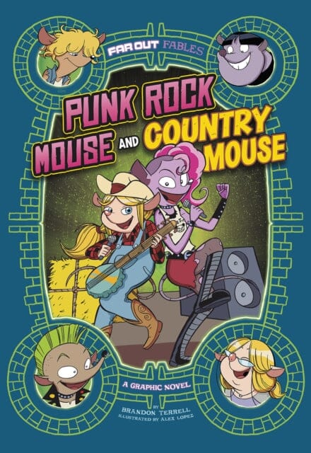 Punk Rock Mouse and Country Mouse : A Graphic Novel by Brandon Terrell Extended Range Capstone Global Library Ltd