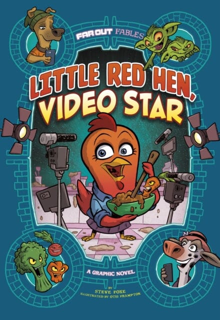 Little Red Hen, Video Star : A Graphic Novel by Steve Foxe Extended Range Capstone Global Library Ltd