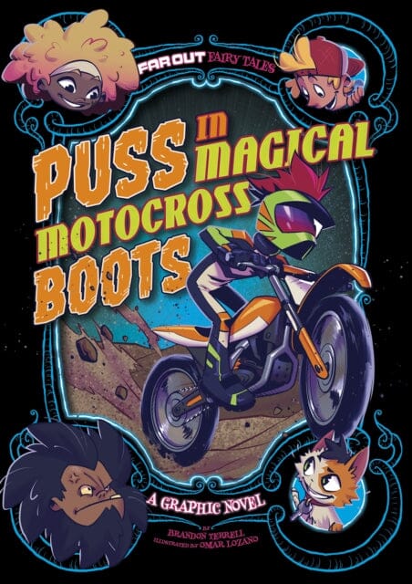 Puss in Magical Motocross Boots : A Graphic Novel by Brandon Terrell Extended Range Capstone Global Library Ltd