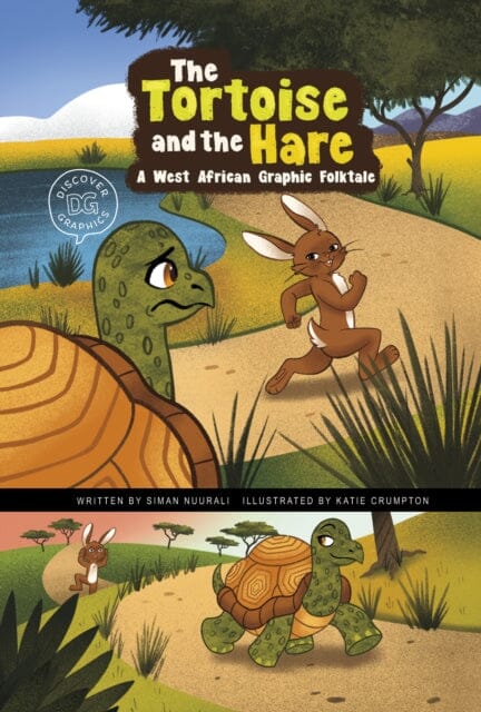 The Tortoise and the Hare : A West African Graphic Folktale by Siman Nuurali Extended Range Capstone Global Library Ltd