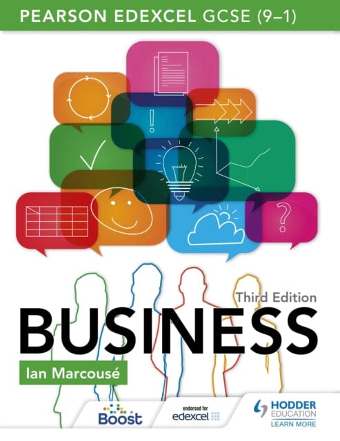 Pearson Edexcel GCSE (9-1) Business, Third Edition by Ian Marcouse Extended Range Hodder Education