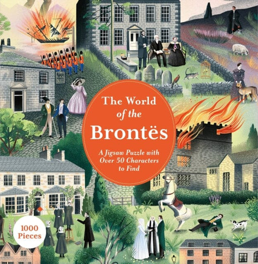 The World of the Brontes : A 1000-piece Jigsaw Puzzle by Amber Adams Extended Range Orion Publishing Co